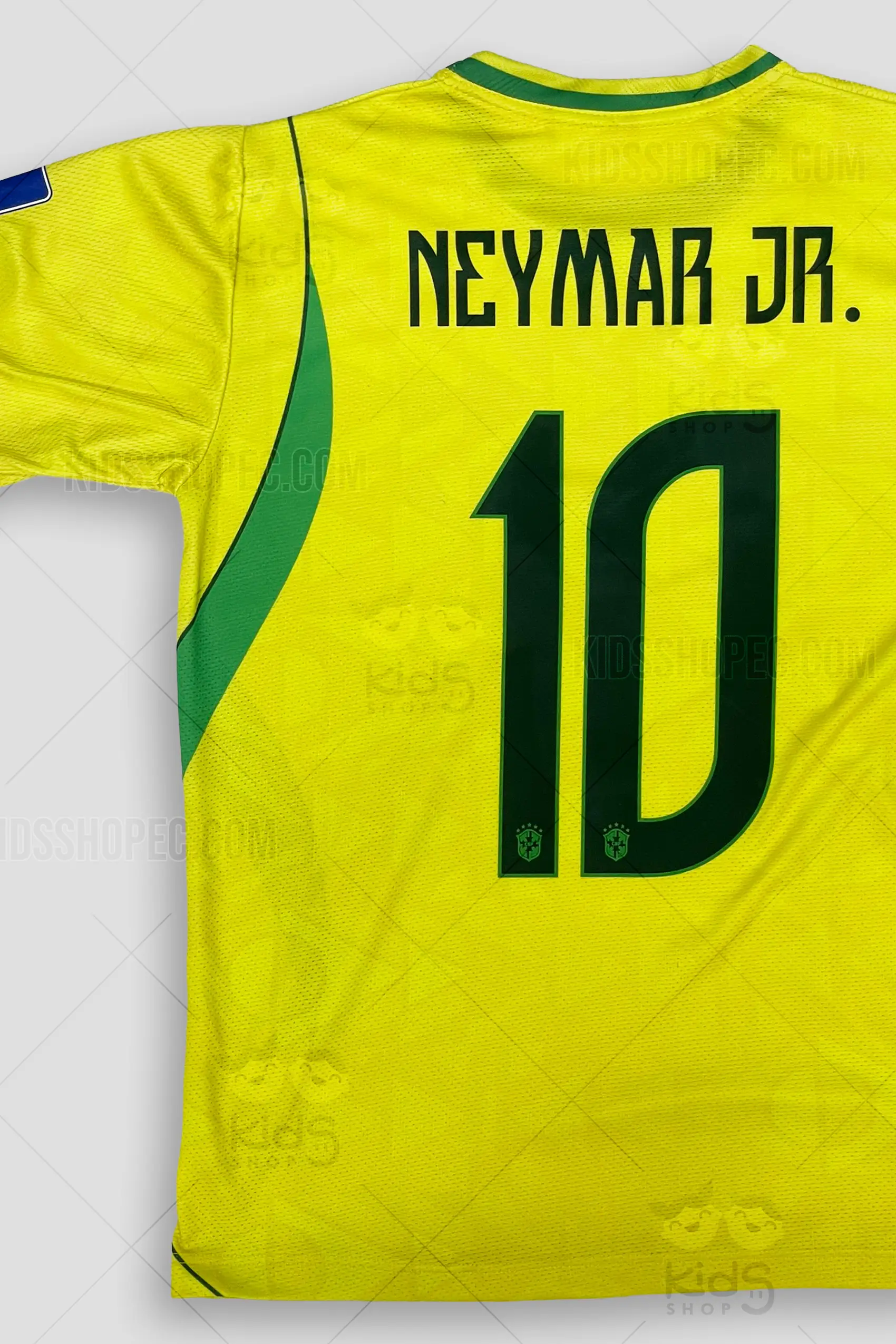 Camiseta Deportiva Amarilla "Canarinha" Número 10 - Edición Especial Astro Brasileño - Imagen 3