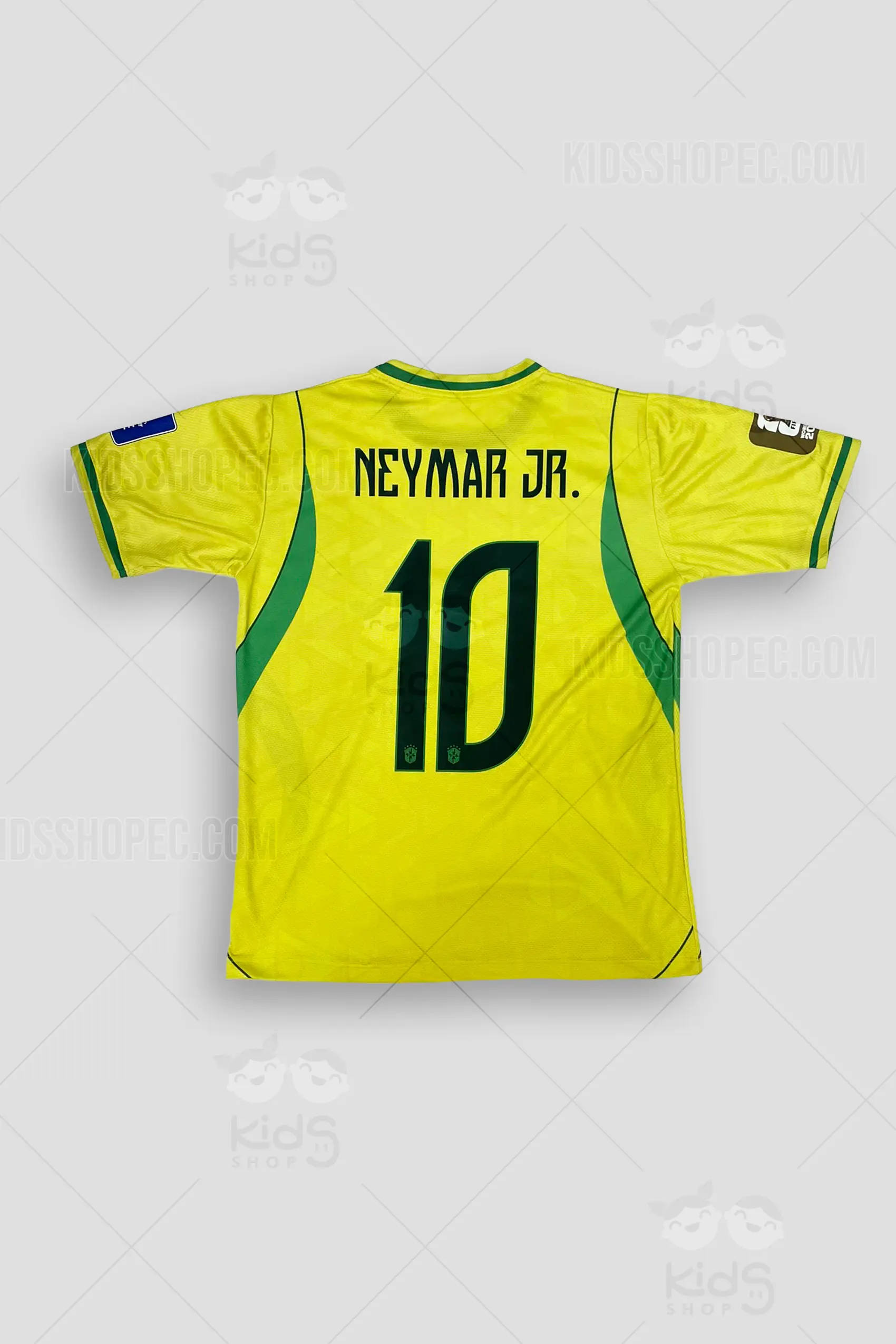 Camiseta Deportiva Amarilla "Canarinha" Número 10 - Edición Especial Astro Brasileño - Imagen 4