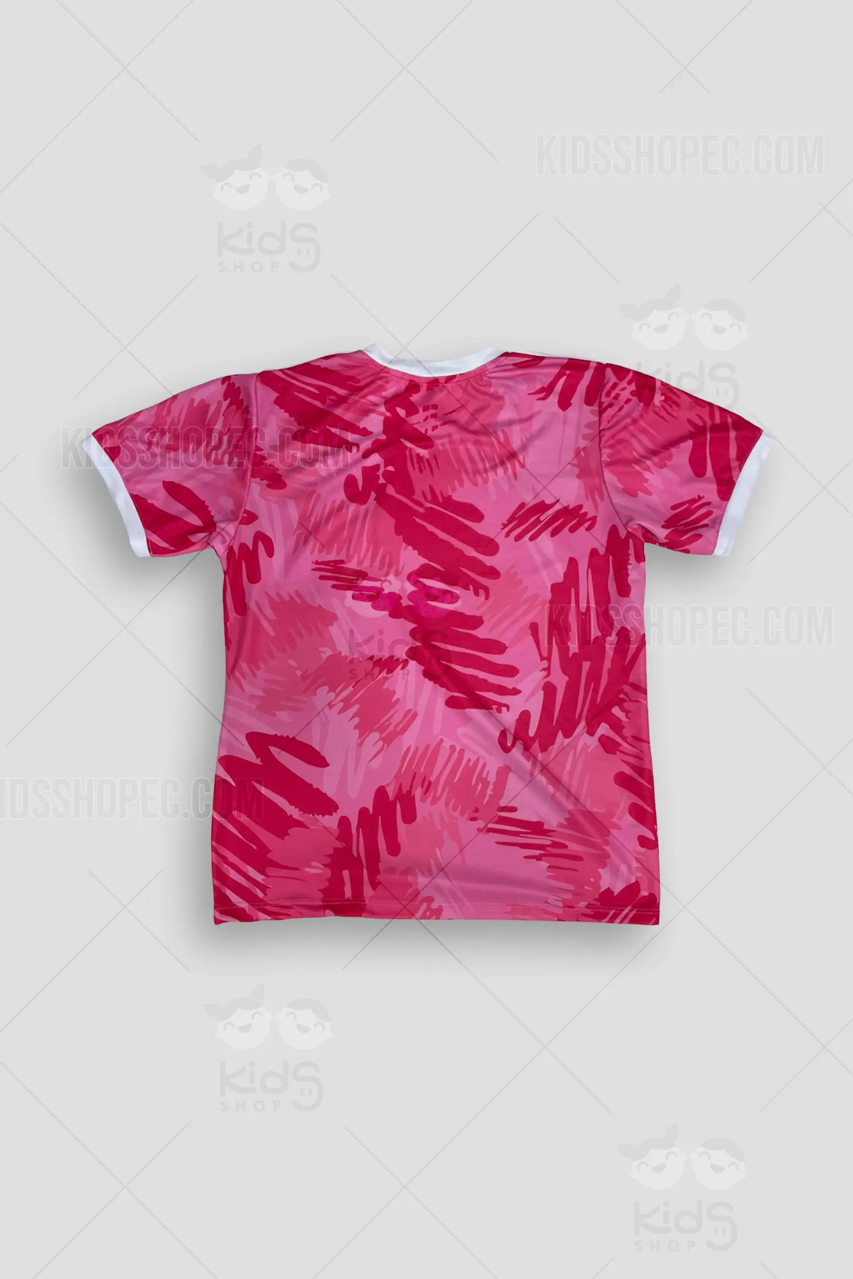 Camiseta Deportiva Rosa "Mitad del Mundo" - Edición Especial Entrenamiento Pre-Match - Imagen 3