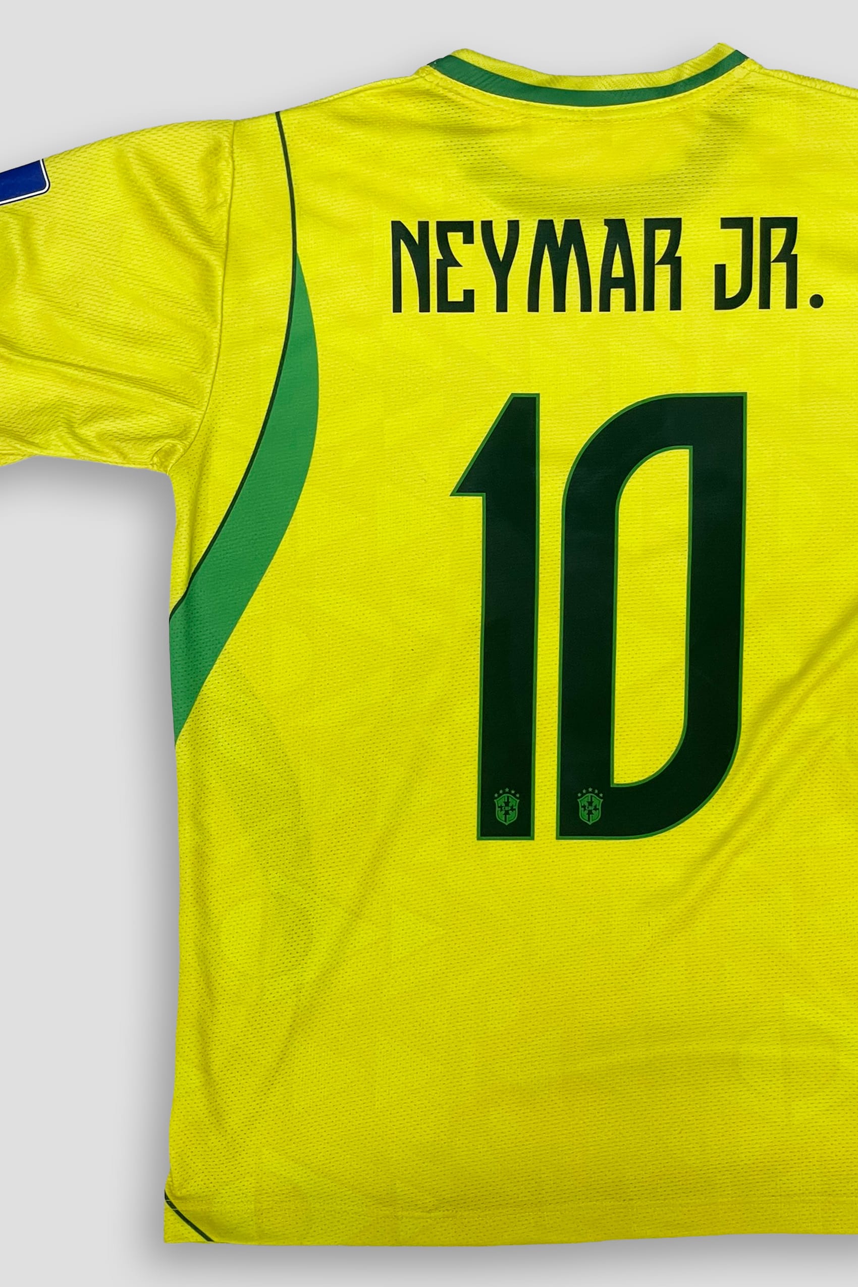 Camiseta Deportiva Amarilla "Canarinha" Número 10 - Edición Especial Astro Brasileño - Imagen 2