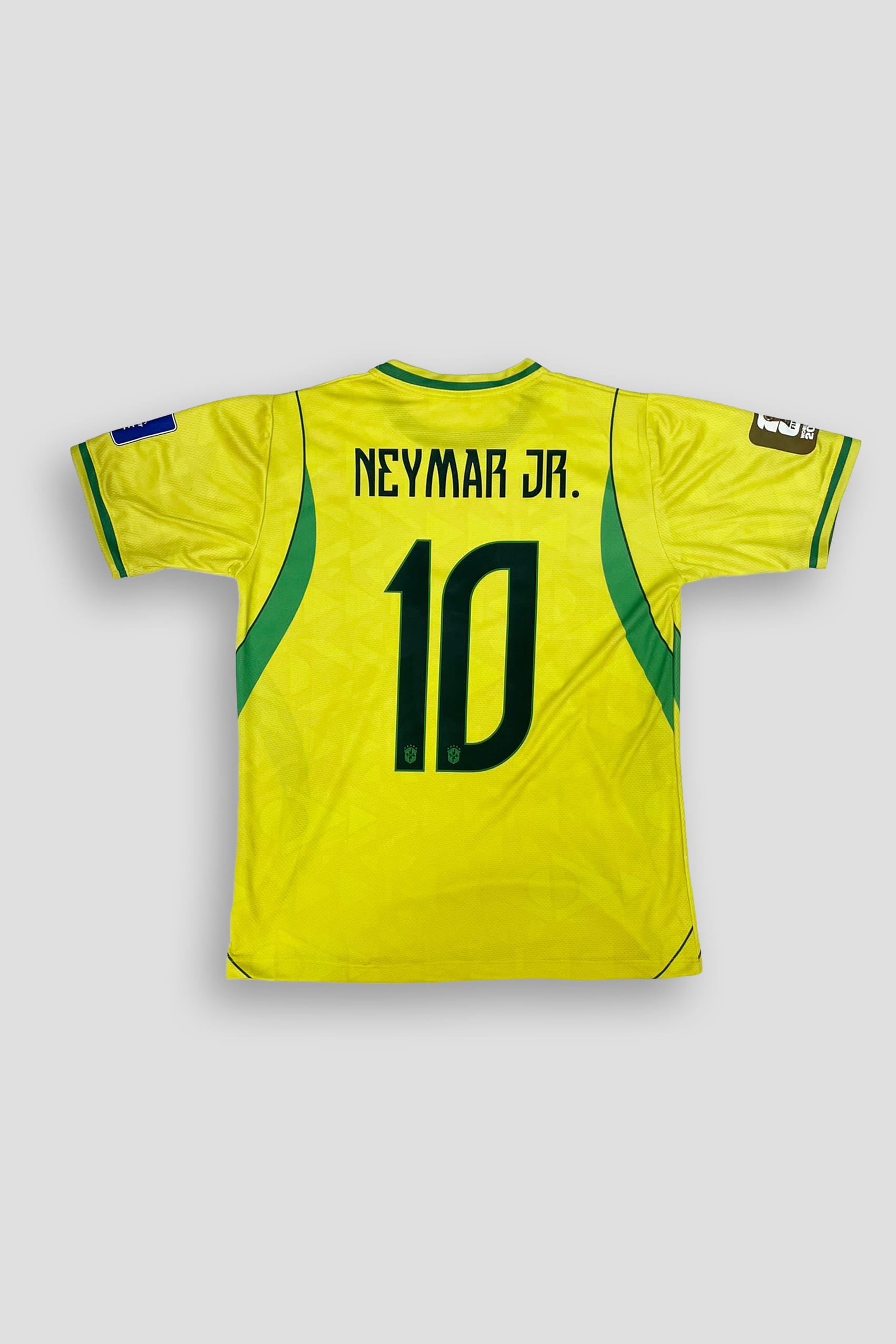 Camiseta Deportiva Amarilla "Canarinha" Número 10 - Edición Especial Astro Brasileño - Imagen 3