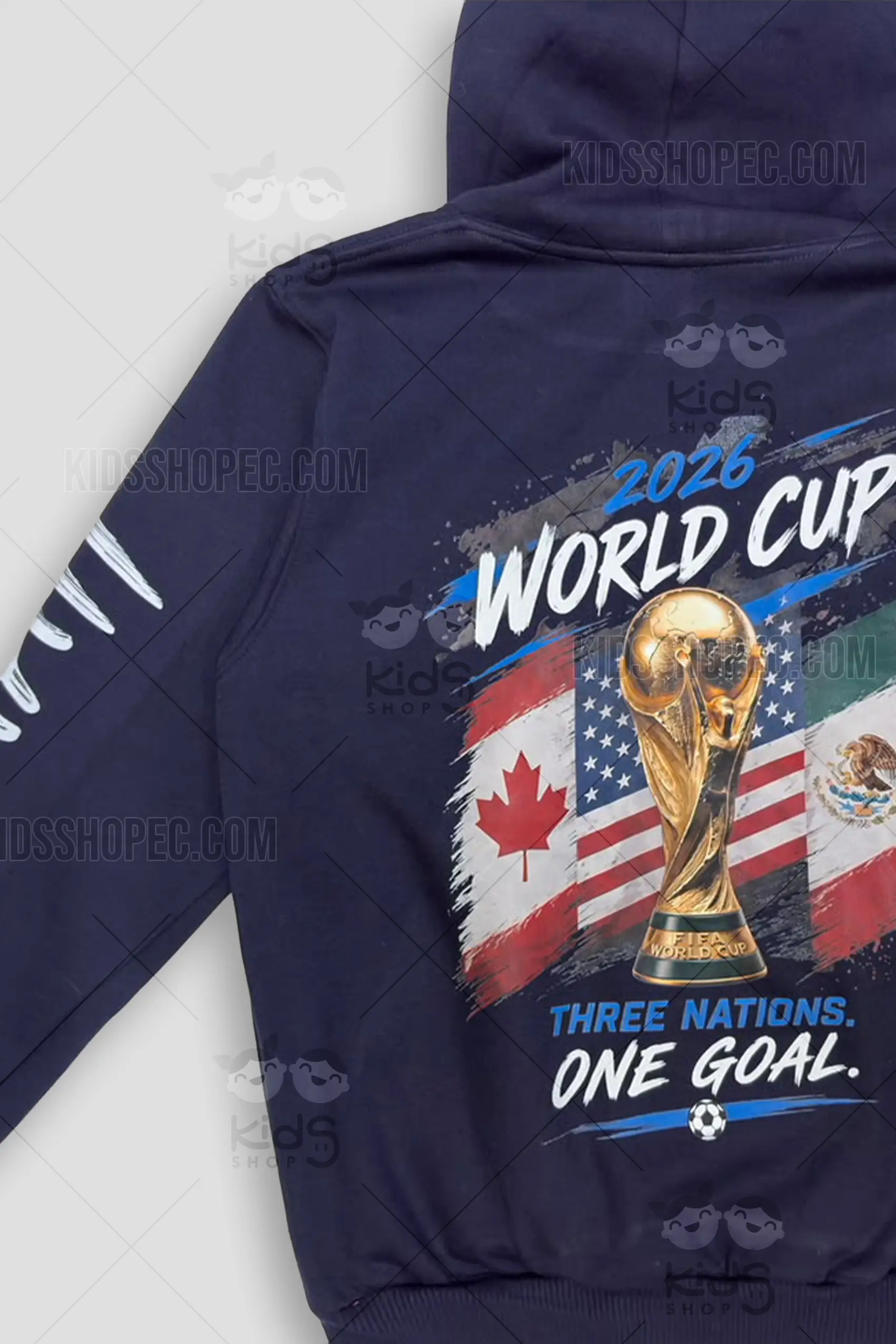 Buzo - Hoodie "Mundial 2026" - Edición Especial Norteamérica con Nombre Personalizado - Imagen 2