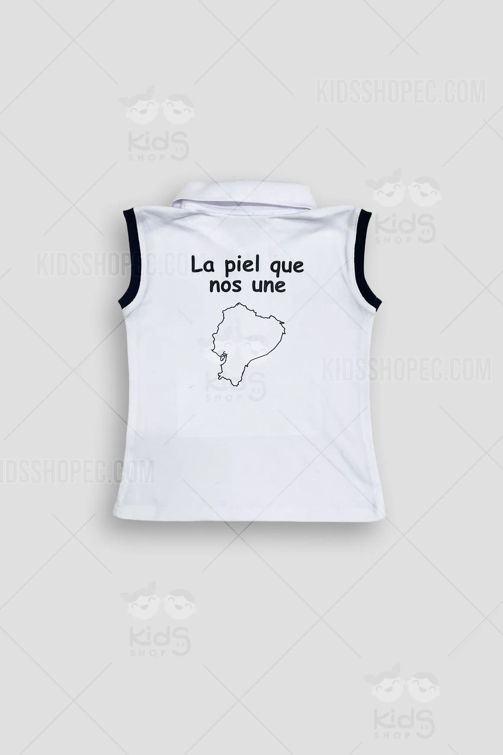 Conjunto Deportivo "La Piel Que Nos Une" (2 Piezas) - Blusa Polo y Falda para Niña - Imagen 4