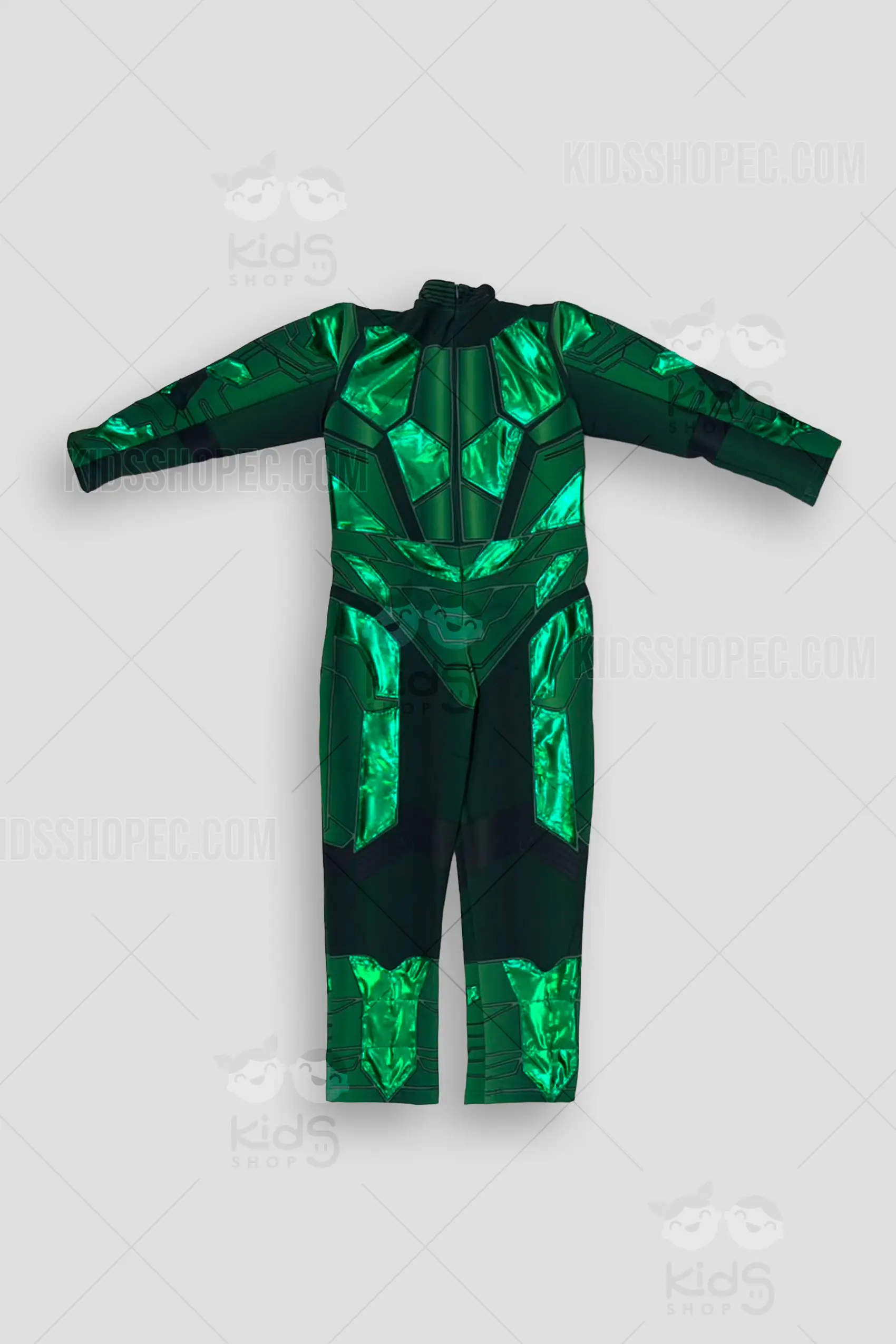 Disfraz de Duende Verde - Traje de Villano con Armadura Metálica y Accesorios - Imagen 6