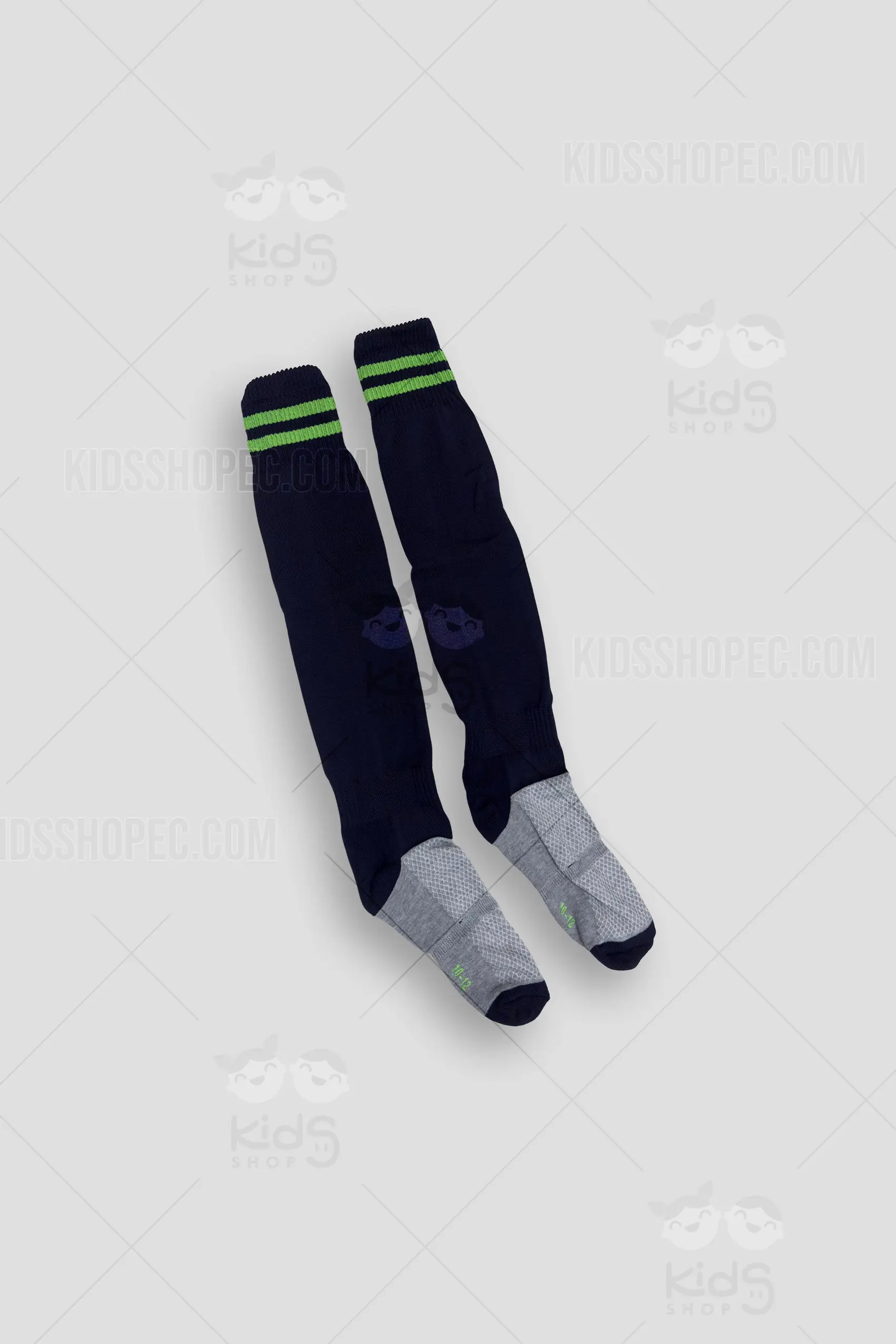 Conjunto de Fútbol Azul y Verde Neón - Uniforme Deportivo Completo con Bolsa - Imagen 4