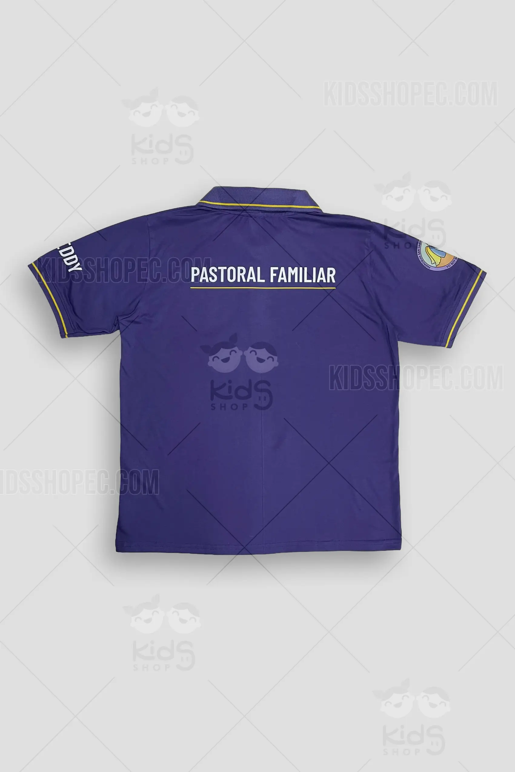 Camiseta Polo Institucional Morada - Polo Estampado - Imagen 3