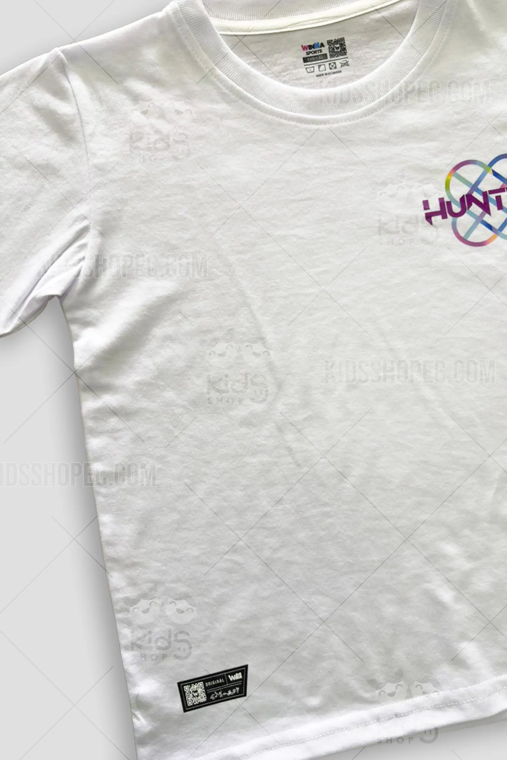 Camiseta Blanca Estilo K-Pop HUNTRX - Camiseta Manga Corta Estampada - Imagen 3