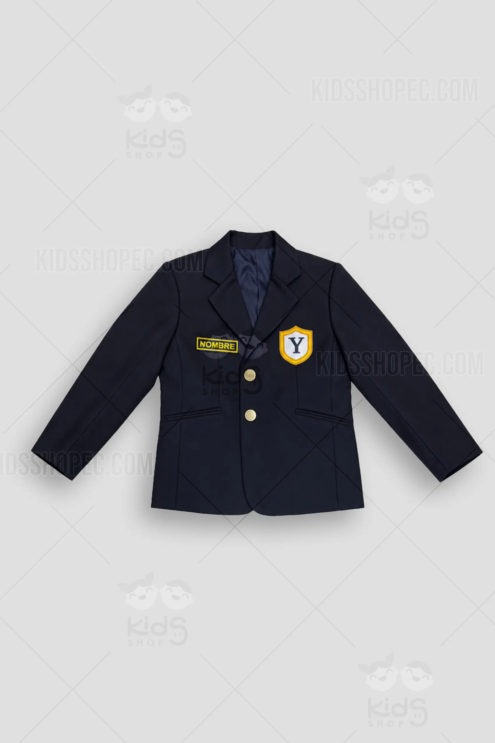 Conjunto de Uniforme Escolar - Leva y Falda con Apliques - Imagen 3